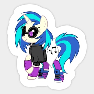 Vinyl Scratch Sticker